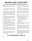 Page 99P-25099
IMPORTANT SAFETY INSTRUCTIONS
INFORMATION RELATING TO PERSONAL INJURY, ELECTRICAL SHOCK,
AND FIRE HAZARD POSSIBILITIES HAS BEEN INCLUDED IN THIS LIST.
WARNING- When using any electrical or electronic product, 
basic precautions should always be followed. These precautions 
include, but are not limited to, the following:
1.Read all Safety Instructions, Installation Instructions, Special 
Message Section items, and any Assembly Instructions found in 
this manual BEFORE making any connections,...