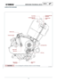 Page 1515
IDM C144600300.fm
SERVICING TECHNICAL DATASPEC
LUBRICATION DIAGRAMS
IDM-44600300900.tif
Compensator Arm(Suction)
Compensator Arm 
(Exhaust)
Compensator 
ShaftCam Shaft
Crankcase (right) 
Clutch Lever
Oil Suction 
Filter
Oil Pump Centrifugal Filter
Motor Oil inCrankcase
Motor Axis
Main Axis
 Do not damage the crankcase surface to avoid oil leakage.CAUTION: 