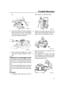 Page 55 
Trouble Recovery 
50 
up.
6. Insert the knotted end of the emergency
starter rope into the notch in the flywheel
rotor and wind the rope several turns
around the flywheel clockwise.
7. Give a strong pull straight out to crank
and start the engine. Repeat if neces-
sary. 
EMU29760 
Treatment of submerged motor 
If the outboard motor is submerged, immedi-
ately take it to a Yamaha dealer. Otherwise
some corrosion may begin almost immedi-
ately.
If you cannot immediately take the outboard
motor to a...