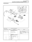 Page 3056 - 12
–+ELECELECTRIC STARTING SYSTEM
STARTER MOTOR
0
9
56
7
5 0 8
9
4
3
2
1
New
New
New
B
5
1
Extent of removal:1 Starter motor disassembly
Extent of removal Order Part name Q’ty Remarks
STARTER MOTOR REMOVAL 
Preparation for removal Drain the engine oil. Refer to “ENGINE OIL REPLACEMENT”
section in the CHAPTER 3.
Crankcase cover (left) Refer  to “AC MAGNETO AND
STARTER CLUTCH” section in the
CHAPTER 4.
1 Starter motor 1
STARTER MOTOR DISASSEM-
BLY
1Starter motor front cover 1
2Washer (starter motor...