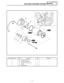 Page 3066 - 13
–+ELECELECTRIC STARTING SYSTEM
0
9
56
7
5 0 8
9
4
3
2
1
New
New
New
B
5
1
Extent of removal Order Part name Q’ty Remarks
6Starter motor yoke 1
7Armature assembly 1
8Starter motor rear cover 1
9Brush 2
0Brush spring 2
1 