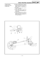 Page 632 - 26
SPECCABLE ROUTING DIAGRAM
1Master cylinder
2Brake hose holder 
3Brake hoseÅInstall the brake hose so that its
pipe portion directs as shown and
lightly touches the projection on
the caliper.
ıPass the brake hose into the
brake hose holders.
ÇIf the brake hose contacts the
spring (rear shock absorber), cor-
rect its twist.
ÎInstall the brake hose so that its
pipe portion directs as shown and
lightly touches the projection on
the master cylinder. 