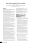 Page 78MONTAGE Owner’s Manual68
GNU LESSER GENERAL PUBLIC LICENSE
Version 2.1, February 1999
Copyright © 1991, 1999 Free Software Foundation, Inc., 51 Franklin Street, Fifth Floor, Boston, MA  02110-1301  USA
Everyone is permitted to copy and distribute verbatim copies of this license document, but changing it is not allowed.
[This is the first released version of the Lesser GPL.  
It also counts as the successor of the GNU Library Public License, version 2, hence the version number 2.1.]
Preamble
The licenses...