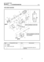 Page 2907-37
E
–+ELECSTARTER MOTOR
EXPLODED DIAGRAM
Step Procedure/Part name Q’ty Service points
18 Spacer 1
19 Holder 1
20 Starter motor yoke 1
Reverse the disassembly steps for 
assembly. 