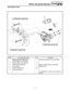 Page 1294 - 14
CHASFRONT AND REAR BRAKES
REAR BRAKE PADS
Order Job name/Part name Q’ty Remarks
Removing rear brake pad
Remove the parts in the order below.
1 Brake caliper mounting bolt 1
Refer to “REPLACING THE REAR 
BRAKE PAD”. 2 Brake caliper mounting bolt 1
3 Brake pad holding bolt 2
4 Lock washer 1
5 Brake pad/pad shim 2/1
6 Brake pad spring 1
For installation, reverse the removal pro-
cedure.  