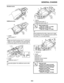 Page 176
haha GENERAL CHASSIS
4-3
Standard carrier
Additional carrier
1. Install: Seat bracket  “1”
TIP
Make sure that the spring nuts  “2” contact the 
edges “a”  of the recesses in the seat bracket.
Temporarily tighten the seat bracket bolts “3”.
2. Install: Additional carrier  “1”
TIP
Temporarily tighten the additional carrier bolts 
“2”. 3. Tighten:
 Seat bracket bolts  “1”
  Additional carrier bolts  “2”
TIP
Before tightening the bolts, make sure to align 
the bolt holes “a” in the additional carrier...