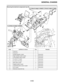 Page 185
haha GENERAL CHASSIS
4-12
Removing the electrical components tray 2/2 Order Job/Parts to remove Q ’ty Remarks
1 Fuse box 1 1
2 Fuse box 2 1
3 Rectifier/regulator coupler 1 Disconnect.
4 Right handlebar switch coupler 2 Disconnect.
5 Left handlebar switch coupler 1 Disconnect.
6 O
2 sensor #1 coupler
1
 Disconnect.
7 O
2 sensor #2 coupler
1
 Disconnect.
8 Main switch coupler 2 Disconnect.
9 Negative battery coupler 1 Disconnect.
10 Crankshaft position sensor coupler 1 Disconnect.
11 ECU coupler 2...