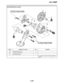 Page 373
haha OIL PUMP
5-78
Disassembling the oil pump Order Job/Parts to remove Q ’ty Remarks
13 Oil pump inner rotor 2 1
14 Oil pump outer rotor 2 1
15 Oil pump housing 1 For assembly, reverse the disassembly pro-
cedure.
E
E
E
14
13
(6)
15
10 Nm (1.0 m
kgf, 7.2 ft 
Ibf)T.R.
10 Nm (1.0 m 
kgf, 7.2 ft 
Ibf)T.R.  