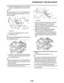 Page 390
haha CRANKSHAFT AND BALANCER
5-95
b. Install the crankshaft journal lower bearings  “1” and the crankshaft into the lower crank-
case.
TIP
Align the projections “a”  on the crankshaft jour-
nal lower bearings with the notches  “b” in the 
lower crankcase.
c. Put a piece of Plastigauge ® “2” on each 
crankshaft journal.
TIP
Do not put the Plastigauge ® over the oil hole in 
the crankshaft journal.
d. Install the crankshaft journal upper bearings 
“3” into the upper crankcase and assemble 
the crankcase...