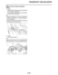 Page 396
haha CRANKSHAFT AND BALANCER
5-101
EAS26220
INSTALLING THE FRONT BALANCER 
SHAFT
1. Install: Front balancer shaft journal upper bearings
(into the upper crankcase)
 Front balancer shaft journal lower bearings
(into the lower crankcase)
TIP
Align the projections “a”  on the front balancer 
shaft journal bearings “1”  with the notches “b” 
in the crankcase.
 Be sure to install each front balancer shaft jour-
nal bearing in its original place.
2. Install: Front balancer shaft  “1”
TIP
Align the punch...