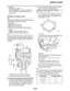 Page 417
haha MIDDLE GEAR
5-122
11.Measure: Middle gear backlash
Out of specification   Refer to  “MEASUR-
ING THE MIDDLE GEAR BACKLASH ” on 
page 5-120.
EAS25930
ALIGNING THE MIDDLE GEAR
TIP
Aligning the middle gear is necessary when any 
of the following parts are replaced:
 Crankcase
 Middle drive pinion gear
 Middle driven pinion gear
Middle driven pinion gear bearing housing
1. Select: Middle drive pinion gear shim(s) “1”
 Middle driven pinion gear shim(s)  “2”
TIP
Select the middle driven pinion...