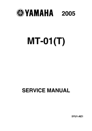 Page 12005
SERVICE MANUAL
MT-01(T)
5YU1-AE1 
