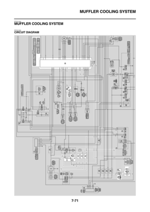 Page 386MUFFLER COOLING SYSTEM
7-71
ET5YU1002
MUFFLER COOLING SYSTEM
ET5YU1003
CIRCUIT DIAGRAM
Br/W
B
L/B
R/Y
B/Y
PGY
BDg
Ch
Br/W
L/YG/L
R/Y
B/Y
B G Y
B Dg
Ch
B1 B2
B1B2
R/GB2
LgY/L
R/W
B
B
B
ON
OFF
BBB
R
R
B
BYL
BG
L/G
L/GB(BLUE)
L/G
B
(BLUE) (DARK GREEN)B
B
B3B3
WL
B
LW/YB/L
B B
LB/L
B
GBR/L
B/LGy1
Gy
B
LB/LW/Y
L
B/LB/L
Br/YBr/W
P/W
(BLACK)
(BLACK)(BLACK)
(BLACK)BrB
LgBr/B
R/B
R/BR/G
P/L W/G
Br/L
B/BrB/Br
P/YP/W
P/LW/GW/RBr/LR/G
P/LW/GBr/LR/G
R/B
B/L
B/L
P/Y
L
Y/G
B/L
Y/GL
Gy/G
Y
YD
BBB
L
LD
Br
Br
Br
B
D...