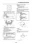 Page 242CYLINDERS AND PISTONS
5-43
b. If out of specification, rebore or replace the 
cylinder, and replace the piston and piston 
rings as a set.
c. Measure piston skirt diameter D “a” with the 
micrometer.
d. If out of specification, replace the piston and 
piston rings as a set.
e. Calculate the piston-to-cylinder clearance 
with the following formula.
f. If out of specification, rebore or replace the 
cylinder, and replace the piston and piston 
rings as a set.
        ...