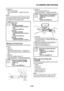 Page 243CYLINDERS AND PISTONS
5-44
3. Measure:
Piston ring end gap
Out of specification → Replace the piston 
ring.
NOTE:
The oil ring expander spacer’s end gap cannot 
be measured. If the oil ring rail’s gap is exces-
sive, replace all three piston rings.
EAS24440
CHECKING THE PISTON PINS
The following procedure applies to all of the pis-
ton pins.
1. Check:
Piston pin
Blue discoloration/grooves → Replace the 
piston pin and then check the lubrication sys-
tem.
2. Measure:
Piston pin outside diameter “a”
Out...