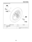 Page 118 
REAR WHEEL 
4-8 
Disassembling the rear wheel
Order Job/Parts to remove Q’ty Remarks  
1 Oil seal (left/right) 1/1
2 Bearing (left/right) 1/1
3 Spacer 1
For assembly, reverse the disassembly pro-
cedure.
1
2
1 2 3 