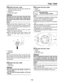 Page 257 
FUEL TANK 
7-2 
EAS26630 
REMOVING THE FUEL TANK 
1. Extract the fuel in the fuel tank through the
fuel tank cap with a pump.
2. Remove: 
 
Fuel hose coupler
CAUTION:
 
 ECA14700 
Although the fuel has been removed from
the fuel tank be careful when removing the
fuel hoses, since there may be fuel remain- 
ing in it.
NOTE:
 
 
Slide the fuel hose connector cover “1” in the
direction of the arrow mark, and press the but-
tons “2” on both sides of the connector to re-
move the fuel hose. 
...