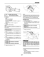 Page 79 
ENGINE 
3-7 
2. Remove: 
 
Seat 
 
Side cover (left/right) 
 
Air scoop (left/right)
Refer to “GENERAL CHASSIS” on page 4-1. 
 
Fuel tank
Refer to “FUEL TANK” on page 7-1.
3. Adjust: 
 
Throttle cable free play
NOTE:
 
When the throttle is opened, the accelerator ca- 
ble is pulled.

 
Throttle body side 
a. Loosen the locknut “1” on the decelerator ca-
ble.
b. Turn the adjusting nut “2” in direction “a” or
“b” to take up any slack on the decelerator ca-
ble.
c....