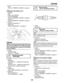 Page 80 
ENGINE 
3-8 
 
Seat
Refer to “GENERAL CHASSIS” on page 4-1. 
EAS20690 
CHECKING THE SPARK PLUG 
1. Remove: 
 
Seat 
 
Side cover (left/right) 
 
Air scoop (left/right)
Refer to “GENERAL CHASSIS” on page 4-1. 
 
Fuel tank
Refer to “GENERAL CHASSIS” on page 4-1.
2. Remove: 
 
Ignition coil assembly “1” 
 
Spark plug
Refer to “CAMSHAFT” on page 5-6.
CAUTION:
 
 ECA13330 
Before removing the spark plug, blow away
any dirt accumulated in the spark plug well
with compressed air to prevent it from...