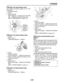 Page 94 
CHASSIS 
3-22 
EAS21260 
CHECKING THE REAR BRAKE PADS 
The following procedure applies to all of the
brake pads.
1. Operate the brake.
2. Check: 
 
Rear brake pad
Wear indicators “1” almost touch the brake
disc  
→ 
 Replace the brake pads as a set.
Refer to “REAR BRAKE” on page 4-23. 
EAS21270 
CHECKING THE FRONT BRAKE HOSE 
1. Check: 
 
Brake hose “1”
Cracks/damage/wear  
→ 
 Replace.
2. Check: 
 
Brake hose clamp
Loose Connection  
→ 
 Tighten the clamp bolt.
3. Hold the vehicle upright and apply...