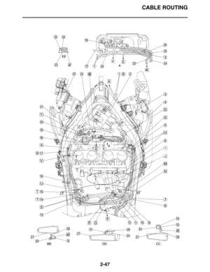 Page 75CABLE ROUTING
2-47 