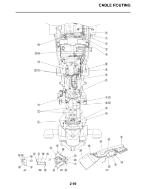 Page 77CABLE ROUTING
2-49 