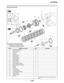 Page 246CLUTCH
5-46
Removing the clutch
Order Job/Parts to remove Q’ty Remarks
1 Compression spring 6
2 Pressure plate 1 1
3Push rod 1
4 Bearing 1
5 Friction plate 1 1
6 Clutch plate 1 1
7 Friction plate 2 7
8 Clutch plate 2 1
9 Clutch plate 3 6
10 Friction plate 3 1
11 Clutch damper spring 1
12 Clutch damper spring seat 1
13 Muffler 1
14 Spring 3
15 Clutch boss 1
16 Pressure plate 2 1
17 Conical spring washer 1
18 Thrust plate 2 1
19 Clutch housing 1
20 Bearing 1
For installation, reverse the removal proce-
dure. 