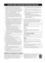 Page 4CAUTION
1To assure the finest performance, please read this manual
carefully. Keep it in a safe place for future reference.
2Install this sound system in a well ventilated, cool, dry, clean
place with at least 10 cm on the top, 10 cm on the left and
right, and 10 cm at the back of DVR-S100, and 20 cm on the
top, 10 cm on the left and right, and 10 cm at the back of
SW-S100 — away from direct sunlight, heat sources,
vibration, dust, moisture, and/or cold.
3Locate this unit away from other electrical...