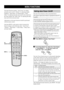 Page 2824
Setting Auto Power On/Off
The Auto Power function works as described below.
No signal is input and no button is operated for about 30
minutes.
@
The unit enters the Auto Power Off mode.
(The STANDBY indicator flashes slowly.)
@
The unit enters the Auto Power On mode and the power
is turned on automatically when the signal is input*.
(or the power is turned on with p on the remote control
or INPUT selector button on the control center.)
* If the power is turned off and on using POWER on the control...