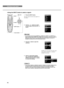 Page 2016

Selecting an input signal
1. Press the INPUT button.
The input signal selection menu appears on
the display.
4. Select an appropriate setting
from  [Component], [RGB PC], or
[RGB TV] and press the 
 button
to confirm the setting. 3. Press the + button to open the
submenu. 2. Use the h or g buttons to select
an input signal, then press the  
button.
The 
 mark to the right of the input signal
name indicates that there is a submenu
available for selection.
Input signal
VIDEO
S VIDEO
INPUT A
INPUT B...