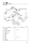 Page 118BRKTBracket unit
7-169M3E11
Tiller handle7
No. Part name Q’ty Remarks
1 Tiller handle 1
2 Throttle grip 1
3Screw 1ø5 
× 21 mm
4 Throttle friction adjuster 1
5 Engine shut-off switch 1
6Nut 1
7 Engine shut-off cord 1
8 Throttle lever 1
9 Bushing 1
10 Spring 1
11 Washer 1
12 Plate 1
13 Screw 2ø5 
× 12 mm
14 Bushing 1
15 Washer 2
16 Wave washer 1
17 Friction piece 1
S69M7010
AA
AA
AA
4
1
8
12
13199101115 16 15 14
17
18 7 6
5 3
2
22
23
24
2521
20
AA
T R..26 N · 
m (2.6 kgf · 
m, 19.2 ft · Ib)
AA 