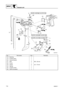 Page 122BRKTBracket unit
7-569M3E11
7
No. Part name Q’ty Remarks
18 Bushing 1
19 Friction piece 1
20 Swivel bracket 1
21 Bolt 4 M6 
× 30 mm
22 Cover 1
23 Screw 2ø6 
× 15 mm
24 Spring 1
25 Friction screw 1
26 Shift rod washer 1
S69M7050
6
5
7
26
8
9
14
16
17 10
11
12 3
24
1
222320 21
252419 18 15
AA
AA
AA
13
AA
LT
572
LTT R..12 N · 
m (1.2 kgf · 
m, 8.9 ft · Ib)
T R..3 N · 
m (0.3 kgf · 
m, 2.2 ft · Ib)
T R..5 N · 
m (0.5 kgf · 
m, 3.7 ft · Ib) 