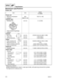 Page 28SPECSpecifications
2-369M3E11
Maintenance specifications2
Power unit
Item UnitModel
F2.5AMH
Power unit
Minimum compression 
pressure*kPa 
(kgf/cm
2, psi)700 (7.0, 102)
Cylinder head
Warpage limit mm (in) 0.1 (0.004)
(lines indicate straightedge 
position)
Cylinder
Bore size mm (in) 54.000–54.015 (2.1260–2.1266)
Taper limit mm (in) 0.08 (0.0031)
Out-of-round limit mm (in) 0.05 (0.0020)
Piston
Piston diameter (D) mm (in) 53.950–53.965 (2.1240–2.1246)
Measuring point (H) mm (in) 0 (0)
Piston-to-cylinder...