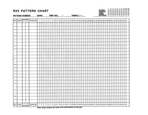 Page 78RX5 PATTERN CHART 