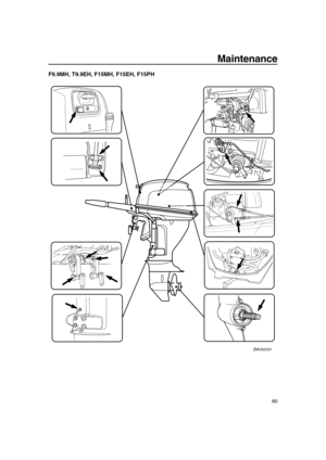 Page 66 
Maintenance 
60 
F9.9MH, T9.9EH, F15MH, F15EH, F15PH
ZMU02331 