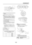 Page 281
CRANKSHAFT
5-83
▲▲▲▲▲▲▲▲▲▲▲▲▲▲▲▲▲▲▲▲▲▲▲▲▲▲▲▲▲▲
2. Select: Crankshaft journal bearings (J1–J5)
NOTE:
 The numbers “A” stamped into the crank-shaft web and the numbers “1” stamped into 
the lower crankcase are used to determine 
the replacement crankshaft journal bearing 
sizes.
 “J1–J5” refer to the bearings shown in the  crankshaft illustration.
 If “J1–J5” are the same, use the same size 
for all of the bearings.
 If the size is the same for all “J
1 to J5” one 
digit for that size is indicated....