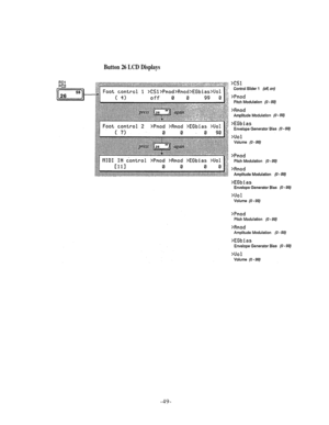 Page 54Button 26 LCD  Displays 