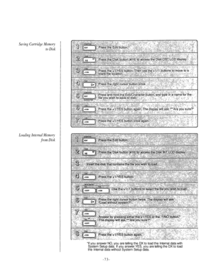 Page 77Saving Cartridge Memory 