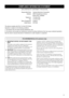 Page 3ii
COMPLIANCE INFORMATION STATEMENT
(DECLARATION OF CONFORMITY PROCEDURE)
Responsible Party: Yamaha Electronics Corporation
Address: 6660 Orangethorpe Avenue
Buena Park, CA90620
Telephone: 714-522-9105
Fax: 714-670-0108
Type of Equipment: Projector
Model Name: DPX-830
This device complies with Part 15 of the FCC Rules.
Operation is subject to the following conditions:
1) this device may not cause harmful interference, and
2) this device must accept any interference received including interference that...