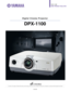 Page 11/6 (W)
Digital Cinema Projector
DPX-1100
DPX-1100
NEW PRODUCT BULLETIN 
“d-cinema” is the slogan of Yamaha A/V products and technology, reflecting our focus on digital technology and our leadership in creating and refining digital home theater. 