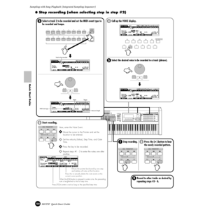 Page 104104MOTIF  Quick Start Guide
Sampling with Song Playback (Integrated Sampling Sequencer) 
Quick Start Guide
● Step recording (when selecting step in step #2)
PLG 2AB
CD
E
FG
H
15CATEGORY
SEARCH
OCTAV EDOWNUP
KNOB
CONTROL
FUNCTIONPA N
REVERBCHORUS
TEMPO
AT TA C KRELEASE CUTOFF
RESONANCE
ASSIGN A ASSIGN B ASSIGN 1 ASSIGN 2
KN 1 KN 2 KN 3 KN 4
MEQ LOW
ME Q HI  MID MEQ LO WMID M E Q HIGHREMOTE
CONTROL
ON/OFFEFFECT BYPASSARPEGGIOINSERTIONSYSTEM
ON/OFF
MASTER
VOLUMEVOLUME 1 VOLUME 2 VOLUME 3 VOLUME 4
CS 1 CS 2...