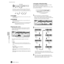 Page 186186MOTIF  Reference
Song Record mode 
Reference  Song mode
Dotted notes can also be entered using the TIE function. 
To produce a dotted 1/4 note, for example, set the step 
time to an 8th note, enter a note and then press [F4] twice.
● [F5] DELETE
Press this to actually delete the note events at the current 
cursor position.
● [F6] BCK DEL
Moves the pointer backward by one step and deletes all 
notes at that location.
nMistakenly entered notes can be erased by pressing 
[F6] immediately after they are...