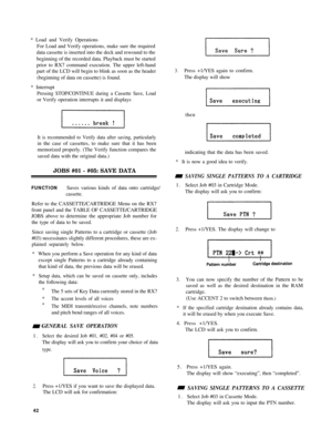 Page 46* Load and Verify Operations 