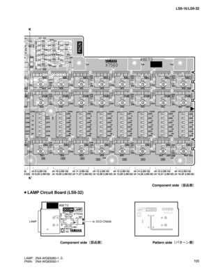 Page 10510 5 LS9-16/LS9-32
Pattern side
¢Í»”ï£ Component side
¢
æ
¼£
K
K
EL
UE
ONSEL
CUE
ONSEL
CUE
ONSEL
CUE
ONSEL
CUE
ONSEL
CUE
ONSEL
CUE
ONSEL
CUE
ONSEL
CUE
ON
OVER
-6
-12
-18
-30
-60OVER
-6
-12
-18
-30
-60OVER
-6
-12
-18
-30
-60OVER
-6
-12
-18
-30
-60OVER
-6
-12
-18
-30
-60OVER
-6
-12
-18
-30
-60OVER
-6
-12
-18
-30
-60OVER
-6
-12
-18
-30
-60
6)9-32)ch 9 (LS9-16)
ch 9,25 (LS9-32)ch 10 (LS9-16)
ch 10,26 (LS9-32)ch 11 (LS9-16)
ch 11,27 (LS9-32)ch 12 (LS9-16)
ch 12,28 (LS9-32)ch 13 (LS9-16)
ch 13,29...