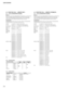 Page 212
LS9-16/LS9-32
212

4.3FUNCTION CALL – LIBRARY EDIT –
4.3.1Format (PARAMETER CHANGE)
ReceiveDatawill be received when [PARAMETER CHANGE Rx] is on and the Devicenumber of both [Rx CH] and SUB STATUS are matched. The data will be echoed when [PARAMETER CHANGE ECHO] is on. The correspondingmemory/librarywill be changed immediately the data is received.
TransmissionPARAMETER CHANGE will be sent in replytoRequest.If [PARAMETERCHANGE ECHO] is on, the message will be sent as it is.
4.3.2Function Name...