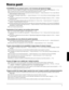 Page 15931
Ricerca guasti
Il DTXPRESS III non produce suono, e non riconosce gli ingressi di trigger.
Il pad o il sensore di trigger sono collegati in modo appropriato alla presa di ingresso di trigger del DTXPRESS III? (m P. 10)
La manopola del volume sul pannello frontale è girata nella posizione di minimo? (m P.  8 )
Quando il pad viene percosso si ha la visualizzazione del livello di ingresso? (m Guida di riferimento: P. 12 [1-2. Gain, Minimum
Velocity {Guadagno, velocità minima}])
È impostato un...