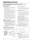 Page 5422
Voyons maintenant comment enregistrer avec le séquenceur du DTXPRESS III.
Une fois un morceau enregistré, vous pouvez toujours changer de Drum Kit et modifier le
tempo pendant la reproduction.
2-1. Nombre de mesures à enregistrer
Commencez par spécifier combien de mesures vous désirez enregis-
trer.
* Si l’une des deux pistes contient déjà des données, la lon-
gueur du morceau est fixée au nombre de mesures de cette
piste.
2-2. Choix du mode d’enregistrement
Vous pouvez aussi spécifier comment les...