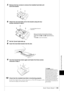 Page 105Replacing the Internal Hard Disk
Tyros3  Owner’s Manual  •105
5Remove the four screws to remove the installed hard disk unit 
from the bracket.
6Attach the new hard disk unit to the bracket using the four 
screws removed in step 5.
7Set the Tyros3 right-side up.
8Insert the hard disk bracket into the slot.
9Turn the Tyros3 face down again and fasten the three screws 
removed in step 3.
10Check that the installed hard disk is functioning properly. 
Set the Tyros3 right-side up, and turn the power on. If...