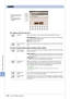 Page 12211 11
Utility – Making Global Settings –
122•  Tyros3  Reference Manual
●1 Speaker/AUX Out-Loop Send
●2 Voice Category Button Options/Display-related settings
CONFIG2
Select the desired parameter:
1Speaker/AUX Out- Loop 
Send.
2Voice Category Button 
Options/Display-related 
Settings
[3 ▲▼]/
[4 ▲▼]SPEAKER Determines whether or not the optionally installed speaker will sound.
HEADPHONE SW: Speaker sounds normally, but is cut off when headphones 
are inserted to the PHONES jack.
ON: Speaker sound is always...