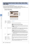 Page 523 3
Songs – Recording Your Performances and Creating Songs –
52•  Tyros3  Reference Manual
The Tyros3 has a variety of Song playback functions: 
•Listen to (or practice along with) your favorite Song repeatedly—with Repeat Playback.
•Play back all of the Songs in a particular folder—repeatedly or at random—for your listening pleasure.
•Play back all of the Songs in all of the folders. Each of the SONG [I]–[IV] buttons has wealth of Songs—put them 
all together and you’ve got a lot of music you can play...